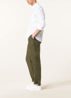 MAERZ MUENCHEN Leinenhose Slim Fit, Farbe: GRÜN (Bild 1)