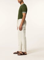 MYTHS Hose im Jogging-Stil Extra Slim Fit mit Leinen, Farbe: ECRU (Bild 1)