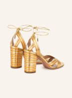 AQUAZZURA Sandaletten ARI, Farbe: ORANGE/ GOLD/ SILBER (Bild 1)