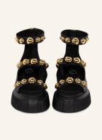 AGL Platform sandals, Color: BLACK (Image 1)
