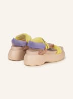 AGL Sandalen EMMA TULLE, Farbe: NUDE/ HELLLILA/ HELLGELB (Bild 1)