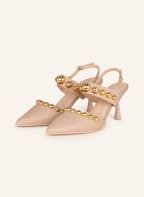 AGL Slingpumps EMILY mit Perlen, Farbe: BEIGE (Bild 1)