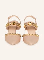 AGL Slingpumps EMILY mit Perlen, Farbe: BEIGE (Bild 1)