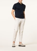 EMPORIO ARMANI Strick-Poloshirt, Farbe: DUNKELBLAU (Bild 1)