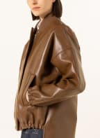 Max Mara Oversized leather jacket NARDO , Color: COGNAC (Image 1)