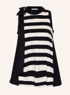 MONCLER Top im Materialmix , Farbe: SCHWARZ/ ECRU (Bild 1)