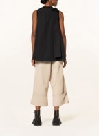 MONCLER Top im Materialmix , Farbe: SCHWARZ/ ECRU (Bild 1)