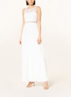 unique Abendkleid aus Spitze , Farbe: WEISS (Bild 1)