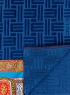 ETRO Home Set of 2 hand towels, Color: BLUE (Image 1)