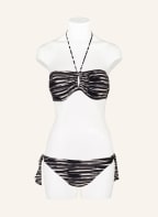 MARYAN MEHLHORN Bandeau-Bikini-Top EXPEDITION, Farbe: SCHWARZ/ CREME (Bild 1)