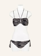 MARYAN MEHLHORN Bandeau-Bikini-Top EXPEDITION, Farbe: SCHWARZ/ CREME (Bild 1)