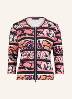 Betty Barclay Sweatjacke , Farbe: DUNKELBLAU/ HELLROT/ CREME (Bild 1)