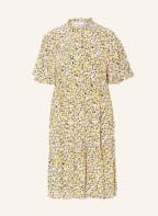 MOSS COPENHAGEN Kleid LYVIA , Farbe: DUNKELGELB/ SCHWARZ/ HELLLILA (Bild 1)
