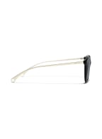 CHANEL Schmetterlingsförmige Sonnenbrille, Farbe: C501S4 - SCHWARZ/ DUNKELGRAU (Bild 1)