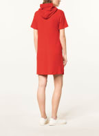 lilienfels Hoodie-Kleid aus Frottee, Farbe: ROT (Bild 1)