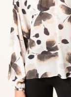 InWear Blusenshirt MAREEIW, Farbe: ECRU/ BEIGE/ DUNKELBRAUN (Bild 1)