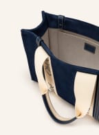 Chloé Shopper WOODY MEDIUM, Farbe: NAVY (Bild 1)