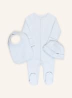 POLO RALPH LAUREN Set: Strampler, Mütze und Latz, Farbe: HELLBLAU (Bild 1)