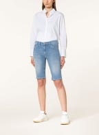 MOS MOSH Jeans-Shorts SUMNER SENSE mit Stickereien, Farbe: 406 LIGHT BLUE (Bild 1)