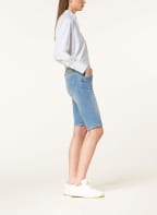 MOS MOSH Jeans-Shorts SUMNER SENSE mit Stickereien, Farbe: 406 LIGHT BLUE (Bild 1)