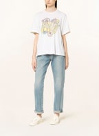 RE/DONE T-Shirt, Farbe: ECRU/ GELB/ BLAU (Bild 1)