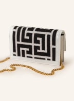 BALMAIN Shoulder bag 1945 MINI, Color: WHITE/ BLACK (Image 1)