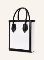 BALMAIN Shopper B-ARMY, Color: WHITE/ BLACK (Image 1)
