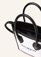 BALMAIN Shopper B-ARMY, Color: WHITE/ BLACK (Image 1)