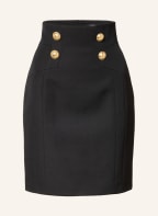 BALMAIN Skirt, Color: BLACK (Image 1)