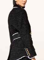BALMAIN Tweed blazers , Color: BLACK/ WHITE (Image 1)