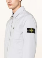 STONE ISLAND Overshirt, Color: LIGHT GRAY (Image 1)