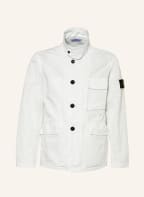 STONE ISLAND Fieldjacket mit Leinen, Farbe: WEISS (Bild 1)