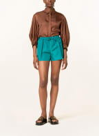 VALENTINO Silk shorts, Color: TEAL (Image 1)