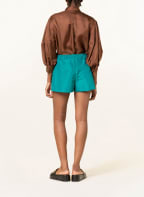 VALENTINO Silk shorts, Color: TEAL (Image 1)