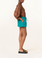 VALENTINO Silk shorts, Color: TEAL (Image 1)