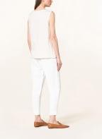 FABIANA FILIPPI Top mit Schmucksteinen, Farbe: CREME (Bild 1)