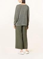 FABIANA FILIPPI Sweater with glitter thread, Color: KHAKI/ SILVER (Image 1)
