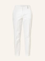 FABIANA FILIPPI Trousers, Color: WHITE/ TAUPE (Image 1)
