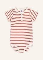 PETIT BATEAU Body , Farbe: HELLGRAU/ DUNKELROT (Bild 1)