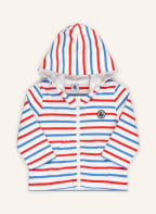 PETIT BATEAU Sweatjacke , Farbe: WEISS/ HELLBLAU/ ROT (Bild 1)
