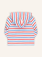 PETIT BATEAU Sweatjacke , Farbe: WEISS/ HELLBLAU/ ROT (Bild 1)