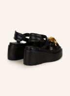 ELENA IACHI Platform sandals, Color: BLACK (Image 1)