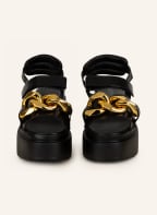 ELENA IACHI Platform sandals, Color: BLACK (Image 1)