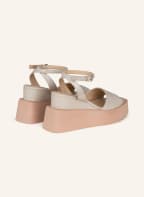 ELENA IACHI Platform sandals, Color: LIGHT GRAY (Image 1)
