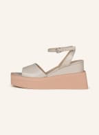 ELENA IACHI Platform sandals, Color: LIGHT GRAY (Image 1)