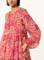 Smith & Soul Kleid, Farbe: FUCHSIA/ HELLGRÜN/ WEISS (Bild 1)
