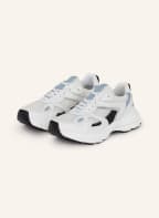 MRS & HUGS Sneaker , Farbe: WEISS/ HELLBLAU/ SCHWARZ (Bild 1)