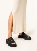 Marc O'Polo Knit dress made of linen, Color: CREAM (Image 1)