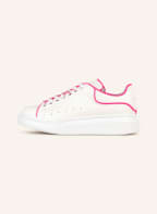 Alexander McQUEEN Sneaker, Farbe: WEISS/ NEONPINK (Bild 1)