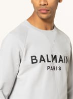 BALMAIN Sweatshirt , Color: LIGHT GRAY/ BLACK (Image 1)